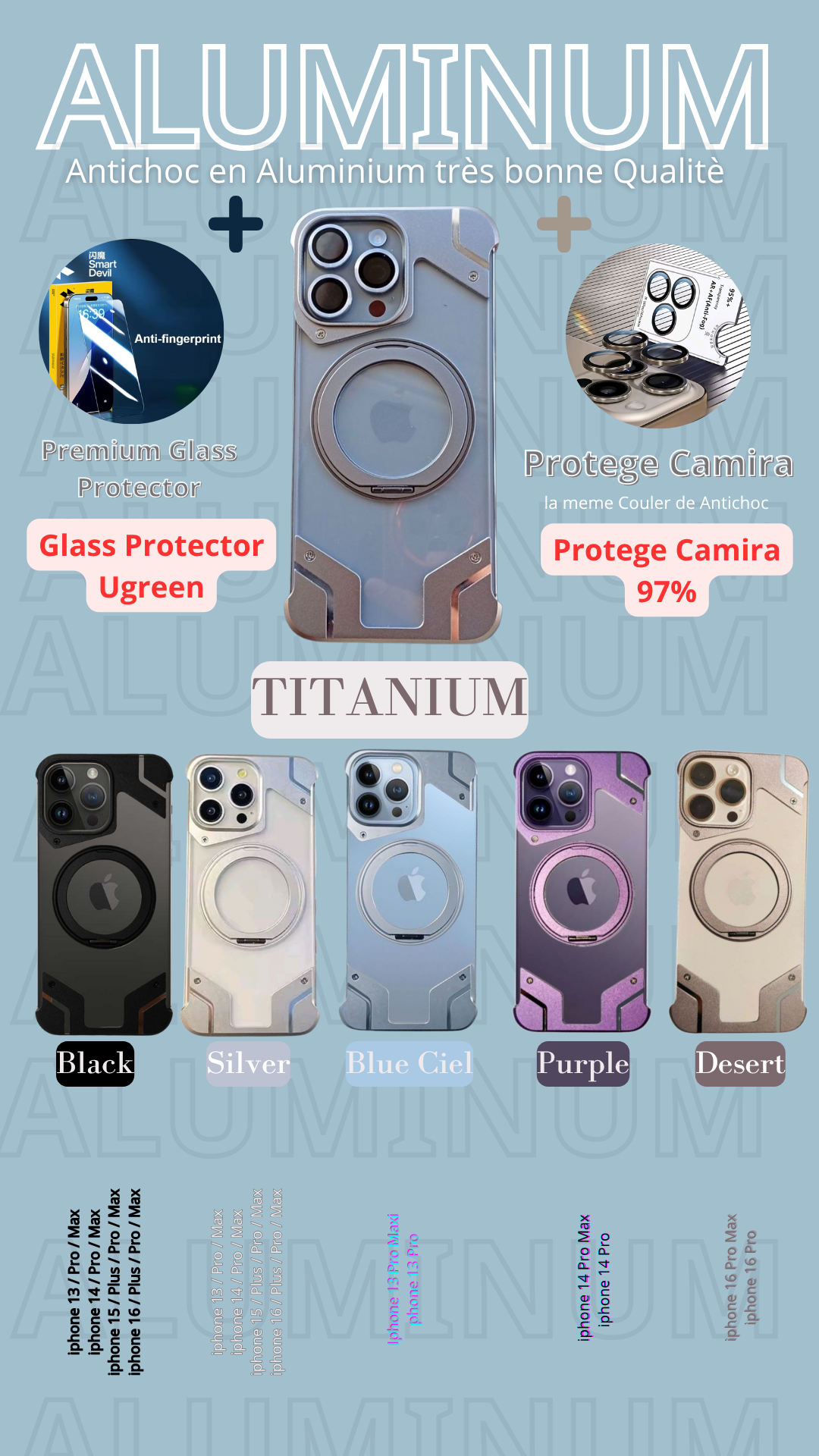 Premium Aluminum Phone Case ✨