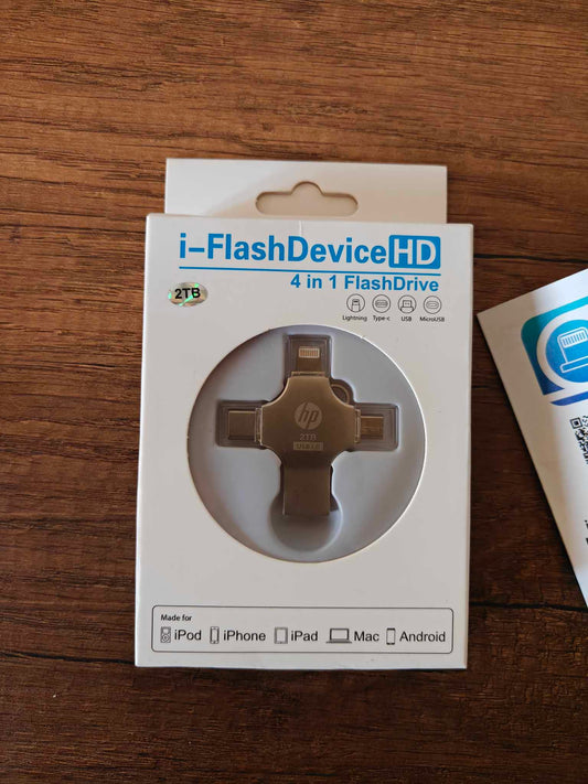 💥🛑Promo🛑💥 Flash Disk 4 in 1 ( 2TB ___ 2048 GB )